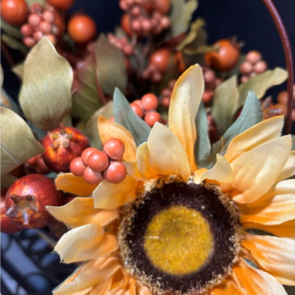 Pumpkin Basket Arrangement